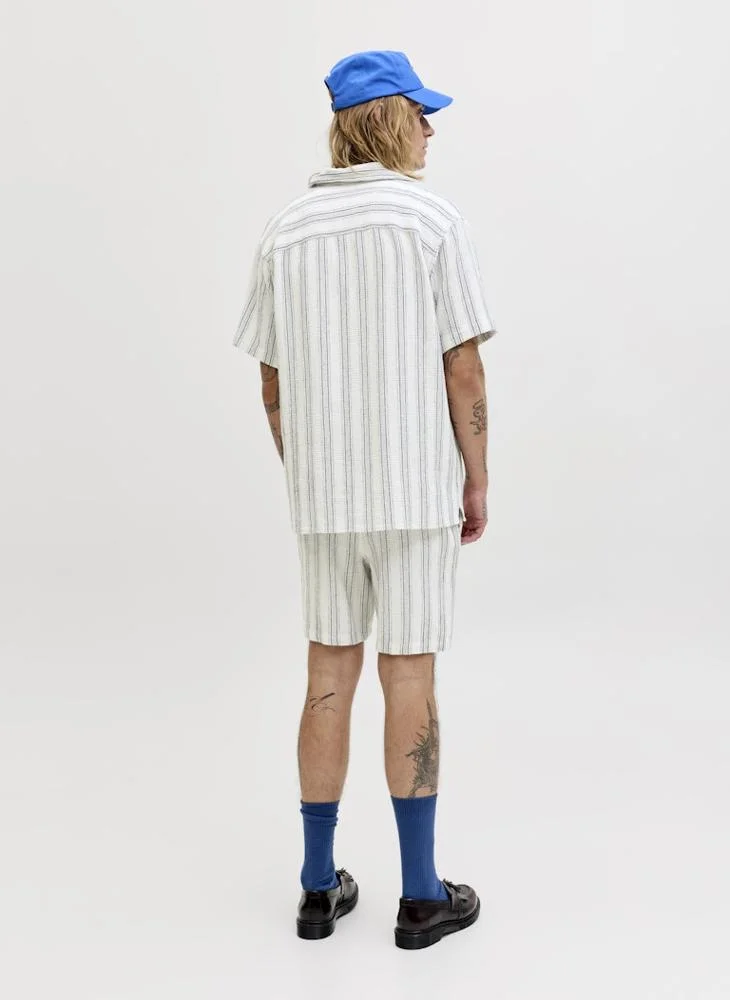 JACK & JONES Striped Short Sleeve Shirt